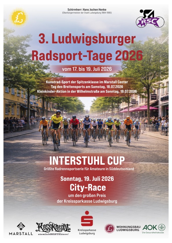 Die Ludwigsburger Radsporttage kommen immer näher