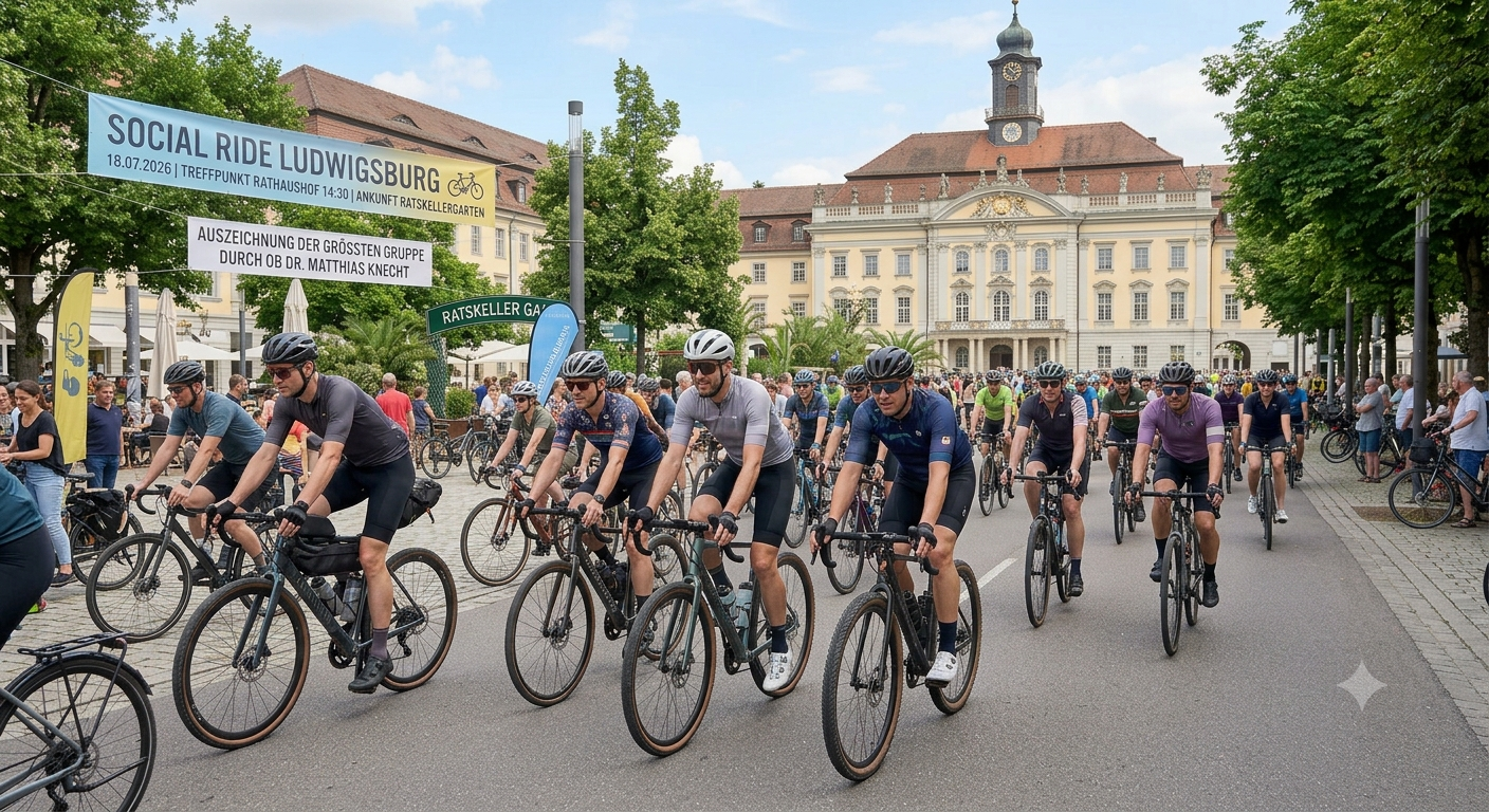 Am 18. Juli bewegt der RSC Komet Ludwigsburg